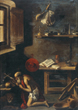 The Penitent Saint Jerome in his Study